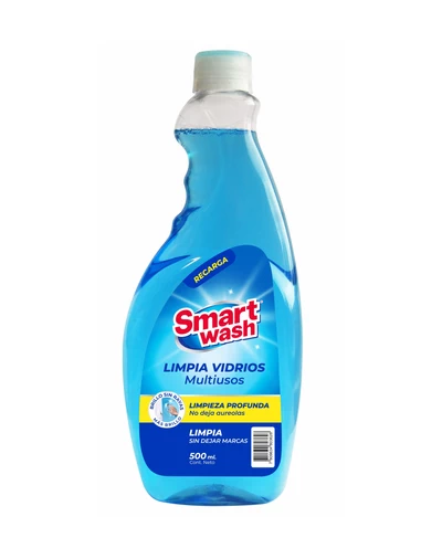 Smart Wash Limpiavidrios Recarga 500 ml