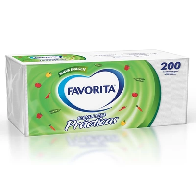 Favorita Servilletas Cocktail 200 Unidades