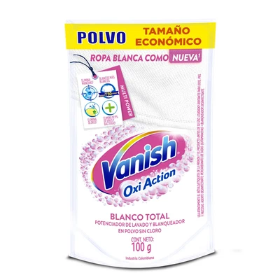 Vanish Quitamanchas Polvo Blanco 100 gr