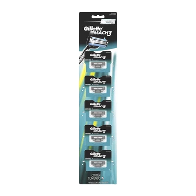Gillette Mach3 Repuestos 5 Unidades