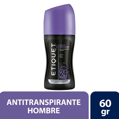 Etiquet Desodorante Roll On Active Protection Hombre 60 g