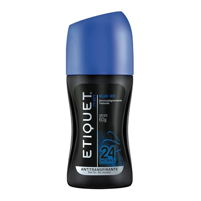 Etiquet Desodorante Roll On Blue Ice Hombre 60 g