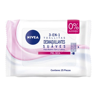 Nivea Toallitas Desmaquillantes Biodegradables Suaves