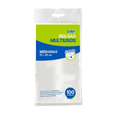 Bakan Bolsas Multiuso Medianas 25x38
