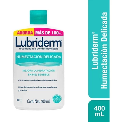 Lubriderm Crema Humectante Delicada 400 ml