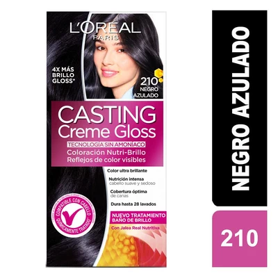 Casting Creme Gloss 210 Negro Azulado