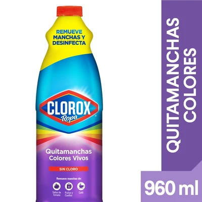 Clorox Quitamanchas Ropa Color 960 gr