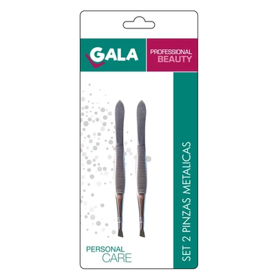 Gala Set de Pinzas de Cejas 2 Unidades