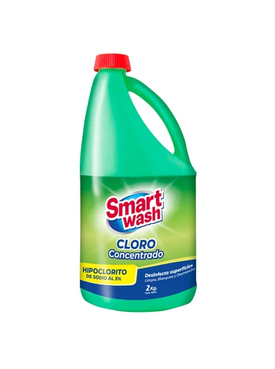 Smart Wash Cloro Concentrado 2 Litros