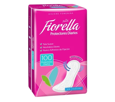 Fiorella Protector Diario Ultradelgado 100 Unidades