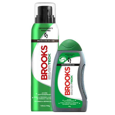 Brooks Talco Spray Silver 100 g