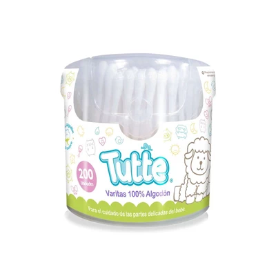 Tutte Varitas de Algodón 100% x 200 Unidades