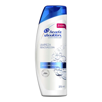 Head & Shoulders Shampoo Limpieza Renovadora 375 ml