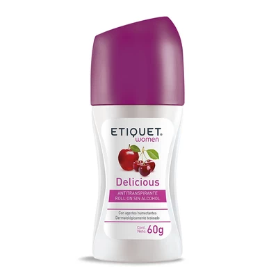 Etiquet Desodorante Roll On Delicious Mujer 60 g