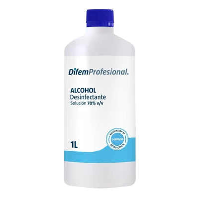 Difem Alcohol 70° Desinfectante 1 Litro