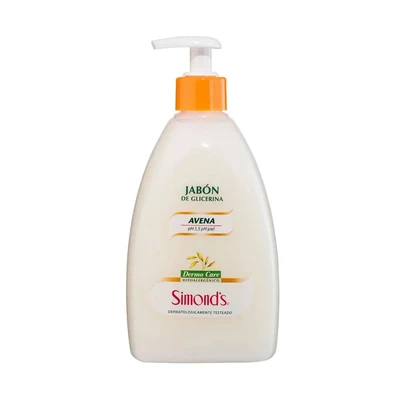 Simonds Jabón Líquido Dermo Avena Frasco 500 ml