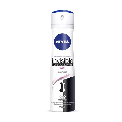 Nivea Invisible Black & White Clear Spray 150 ml
