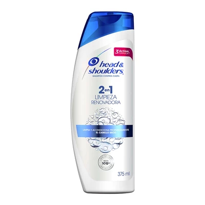 Head & Shoulders Shampoo 2 en 1 375 ml