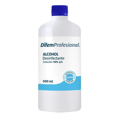 Difem Alcohol 70° Desinfectante 500 ml