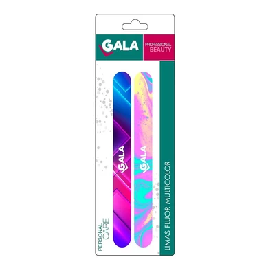 Gala Set de Limas Multicolor 2 Unidades