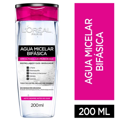 Loreal Agua Micelar HT5 Waterproof 200 ml