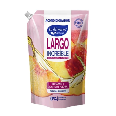 Ballerina Acondicionador Largo Increíble Doypack 750 ml