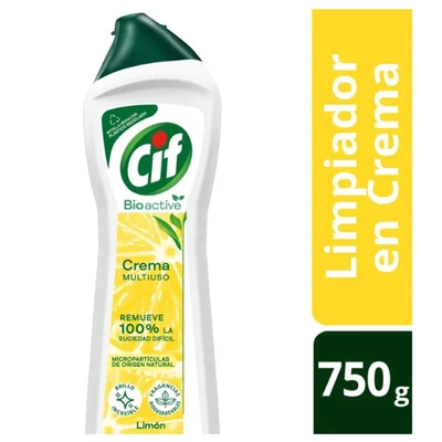 Cif Crema Bioactive Limpiador Limón 750 gr