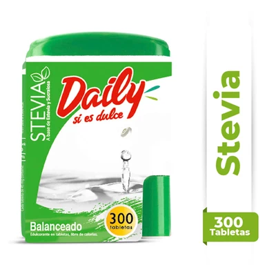 Daily Stevia 300 Tabletas