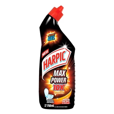 Harpic Limpiador Desinfectante para Inodoros Power Ultra Original 750 ml