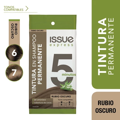 Issue Express Tintura Shampoo Rubio Oscuro 5 Min