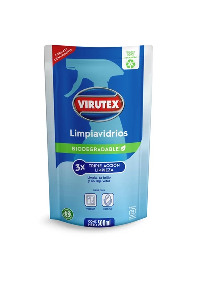 Virutex Limpiavidrios Doypack 500 ml