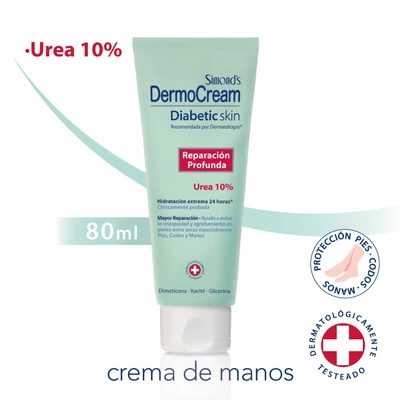 Dermocream Crema de Manos Diabetic Skin 80 gr