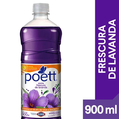 Poett Limpiapisos Lavanda 900 Cc