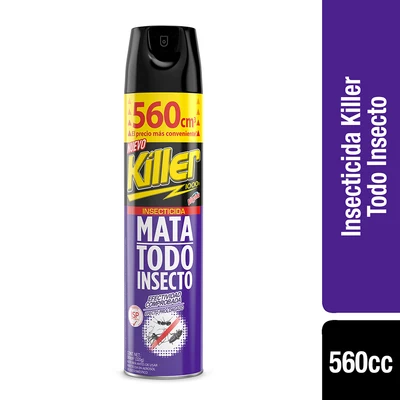 Killer Insecticida Todo Insecto 560 cc