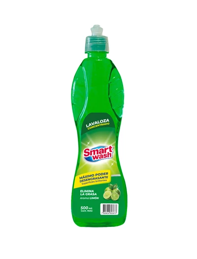 Smart Wash Lavalozas Limón 500 ml