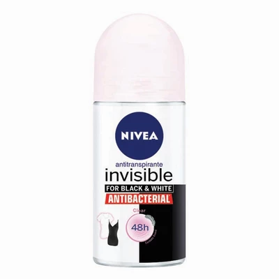 Nivea Black & White Invisible Clear Roll On 50 ml