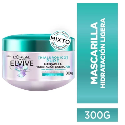 Elvive Hialurónico Pure Mascarilla 300 g
