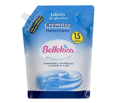 Bellekiss Jabón Líquido Cremoso Doypack 1.5 L
