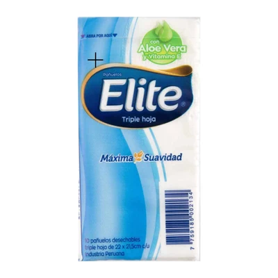 Elite Pañuelos Faciales 1 Unidad