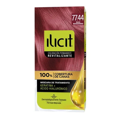 Ilicit Tintura Permanente 77/44 Rojo Mandarina