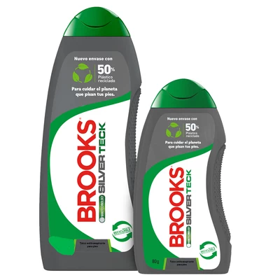Brooks Pack Talco 120 g + Talco 80 g