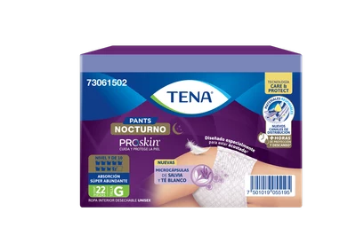 Tena Pants Adulto Nocturno Unisex Talla L 22 Unidades