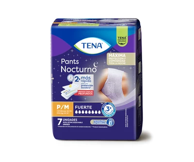 Tena Pants Nocturno Adulto Talla M 7 unidades