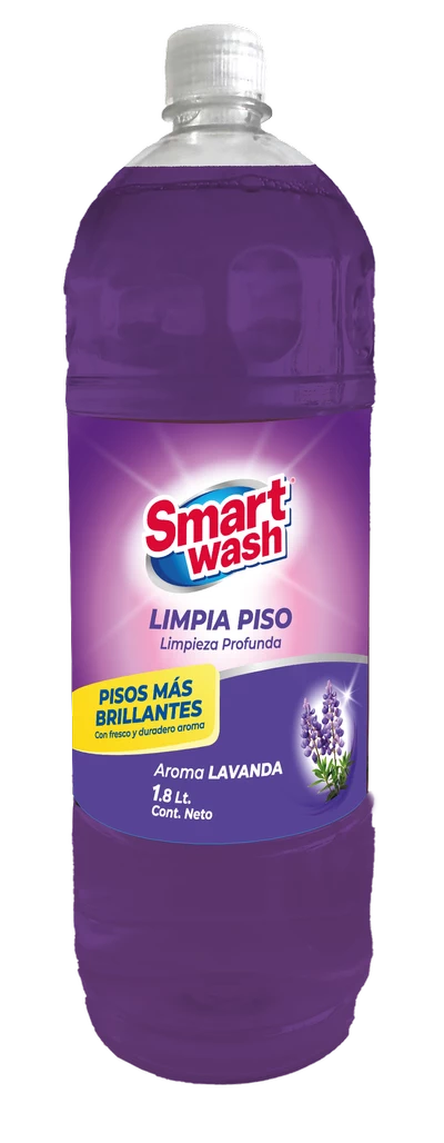Smart Wash Limpia Pisos Lavanda 1.8 Lt