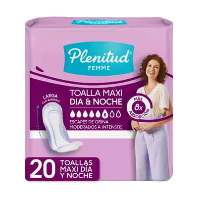 Plenitud Femme Toalla Antibacterial Ultra 20 Unidades