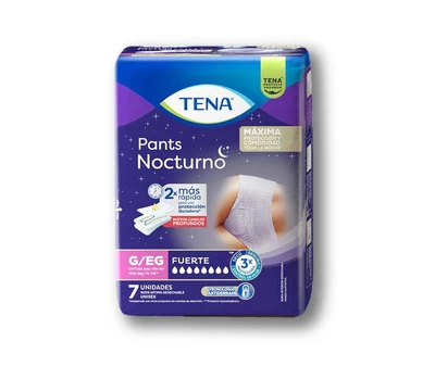 Tena Pants Nocturno Adulto Talla G 7 unidades
