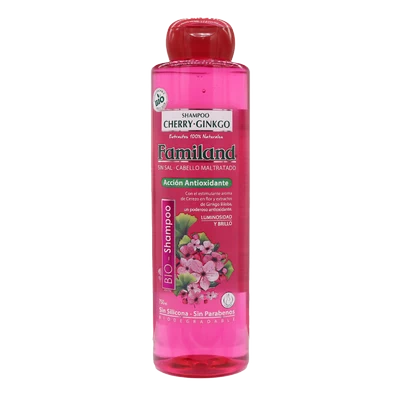 Familand Shampoo Frasco Cherry Ginkgo 750 ml