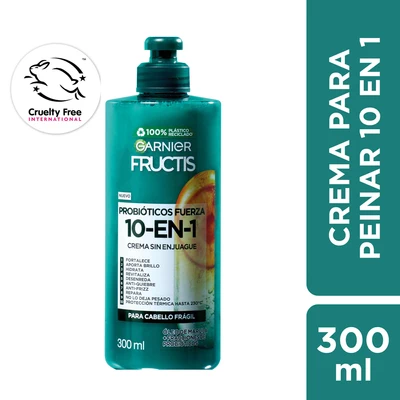 Fructis Crema Tratamiento Probiotics 10 en 1 300 ml