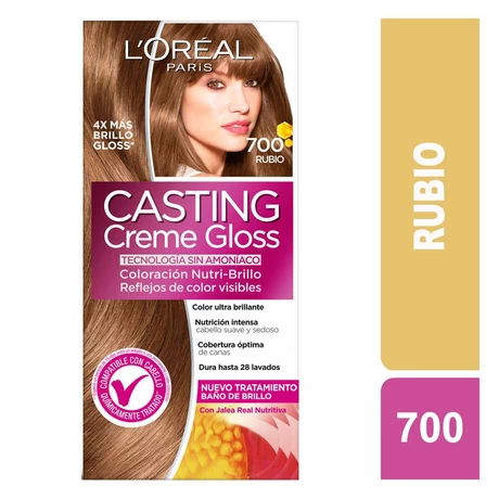 Casting Creme Gloss Tinte Semi Permanente 700 Rubio