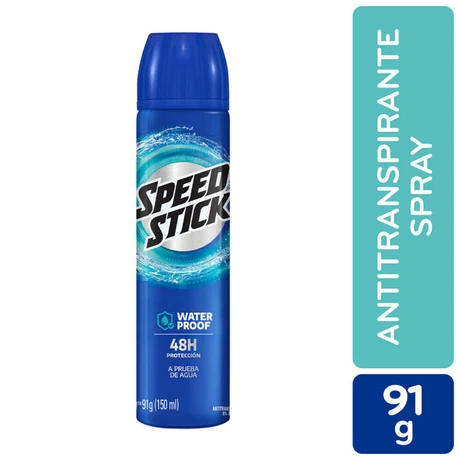 Speed Stick Waterproof Fresh Desodorante Spray 91 g